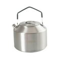 thumbnail image 3 of MAGIDEAL Camping Kettle Compact with Handle Coffee Tea Pot for Hiking Picnic Climbing Black and 1.5L, 3 of 8