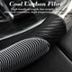 thumbnail image 4 of Funda para volante de coche, funda para manillar de volante, funda para volante de cuero transpirable con veta de madera., 4 of 6