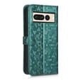 thumbnail image 4 of Allytech Shell Cover Case for Google Pixel 7 Pro 6.7-inch 5G, PU Leather Lanyard Card Slots Folio Stand Shockproof TPU Interior Magnetic Flip Wallet Women Men Case for Google Pixel 7 Pro 2022, Green, 4 of 8