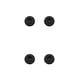 thumbnail image 1 of Injueey 2 piezas de consola de juegos Gamepad Thumbstick cubierta de silicona Joystick Grips Caps Gaming Controller reemplazo para One Type3 NO3, 1 of 6
