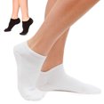 thumbnail image 3 of 12 Pair Women Ankle Socks Low Cut Fit Crew Size 10-13 Sport Black White Grey NEW, 3 of 3