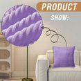 thumbnail image 5 of AUQ Decorative Pillow Covers Dense Fibers Pillow Covers 16X16 Shape Retention Cushion Covers Style5, 5 of 7