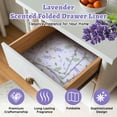 thumbnail image 4 of LA BELLEFEE 6-Pack Foldable Drawer Paper Lavender Scented Wardrobe Storage Liner Drawer Divider Paper Home Organization Supplies, 4 of 8