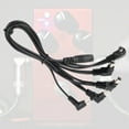 thumbnail image 2 of Fyydes Power Adapter Guitar,5 Way Electrode Daisy Chain Cable for Guitar Effects Power Supply Adapter Splitter, Guitar Effect Pedal Power Cable, 2 of 10