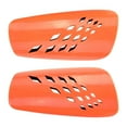 thumbnail image 2 of LOVIVER Small Soccer Shin Guards Accessories Shin Guard Sleeves Protective Equipment Leg Orange, 2 of 8