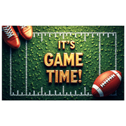 LUUFILx Game Day Party Backdrop Banner for Sports Events and Celebrations Football Decorations Background Photography Props Tailgate Decor Party Supplies