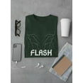 thumbnail image 3 of Abstract Flash Of Lightning T-Shirt Men -Image by Shutterstock, Male XX-Large, 3 of 4