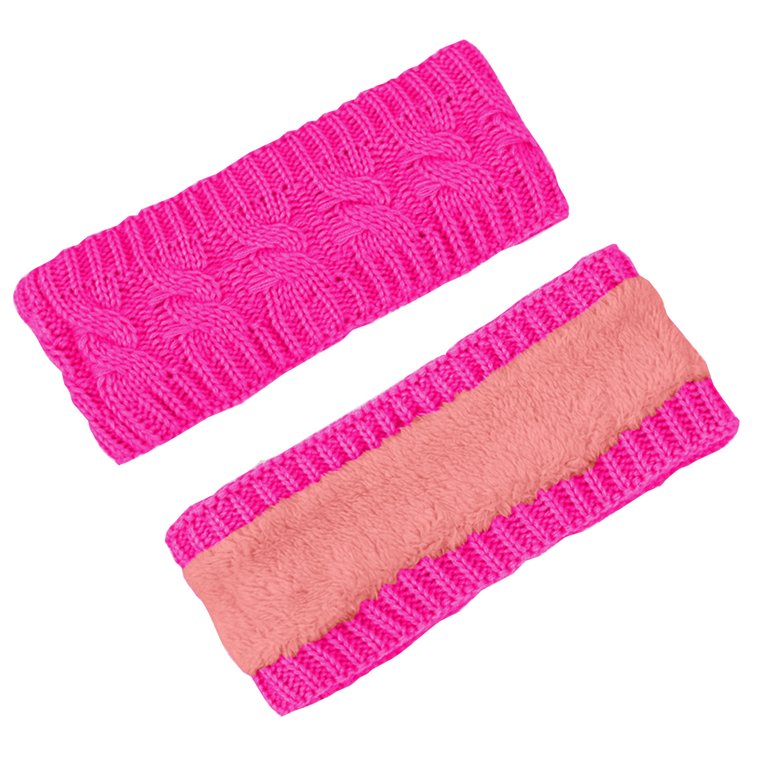 dazeni Winter Headbands for Women Cable Knit Ear Muffs With  display picture 3