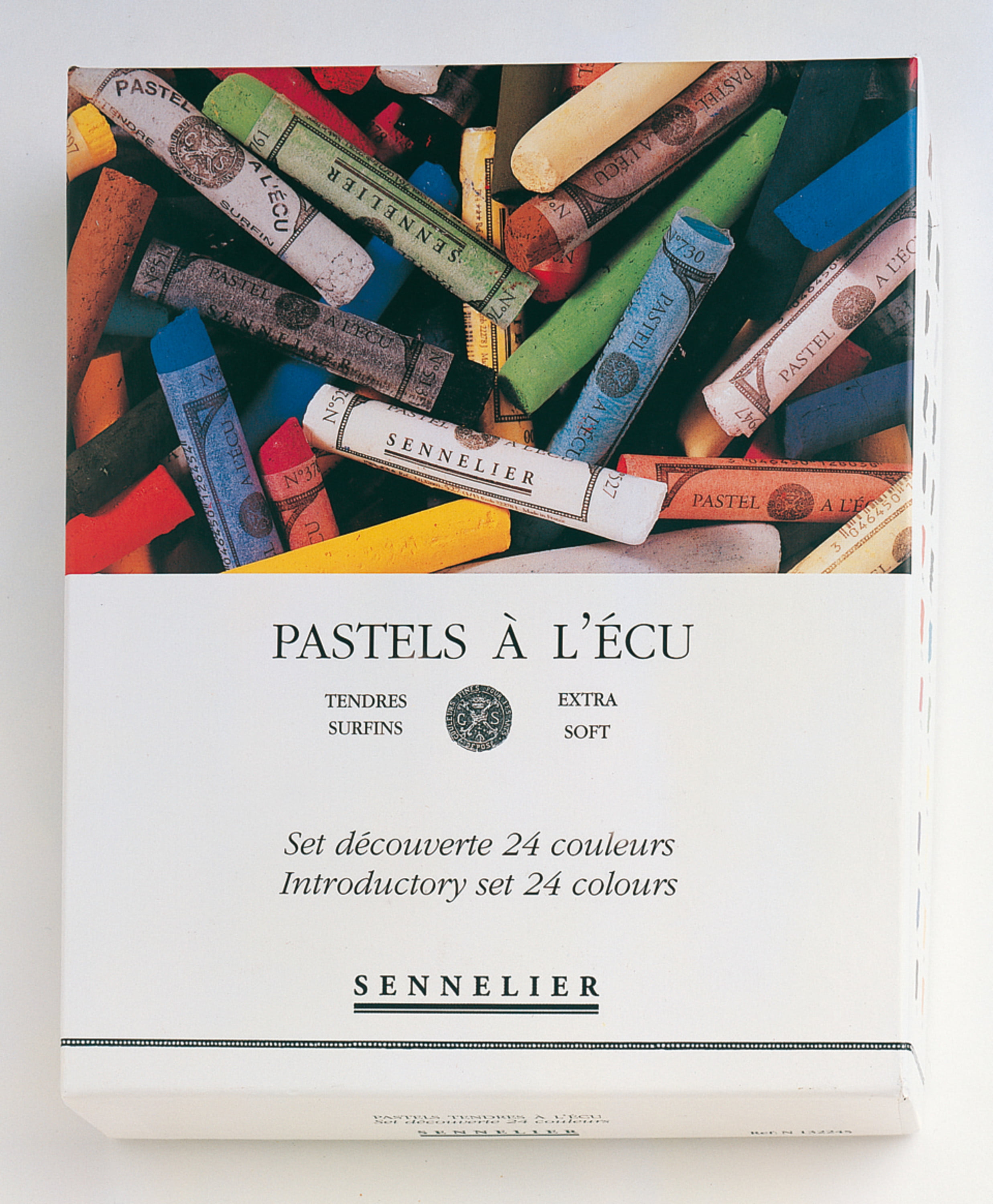 Sennelier Artist Full Size Stick Assorted Selection Pastels Set of 24. 
