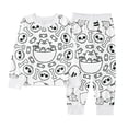 thumbnail image 4 of LIIPEE Halloween Graphic Pajamas For Boys Long Sleeve Tees And Pants Pajama Set 2 Piece Kids Autumn Comfortable Cute Everyday Sleepwear,7-8 Years, 4 of 4