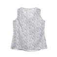 thumbnail image 3 of Arvbitana Women Summer Top, Loose V-Neck Outfit, Sleeveless Wild Fashion Pullover Casual Top Shirt, 3 of 6