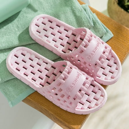 

Cathalem House Slippers for Women Size 11 Couples Women Shower Room Home Non Slip Breathable Massage Soft Sole Quick Drying Shoes RD1 6.5