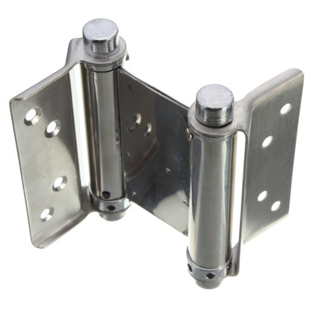 A Pair 3 4 5 Heavy Duty Steel Double Action Spring Hinge Swing Saloon Cafe Western Door Hardware