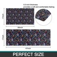 thumbnail image 7 of Dark Blue Christmas Nutcracker Pattern Kitchen Rugs Sets Of 2,Anti Fatigue Kitchen Mat Rugs Non Slip Washable,Decorative Kitchen Floor Mats for Kitchen,Sink,Laundry,17"x30"+17"x47", 7 of 7