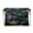 Dark Dragonfly Print, variant on Women's Leather Clutch Handbags- Removable Shoulder Straps Leather Crossbody Bag(2-in-1), Night Dragonfly