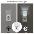 thumbnail image 3 of Salouo Spaceship for Night Lights Plug into Wall 1 Pack, 0.5W Plug in Night Light with Dusk-to-Dawn Light Sensor LED Nightlight for Bathroom, Adult, Hallway-EU, 3 of 7