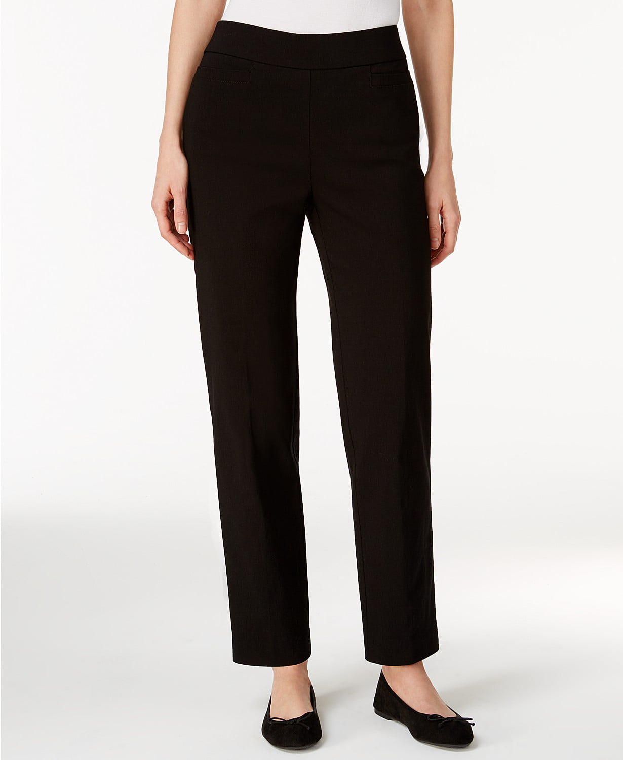 Alfred Dunner Pants - Womens 18x30 Mordern Fit Pull On Pants 18 ...