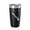 Black, variant on Saylorville Lake Map Tumbler Travel Mug Insulated Laser Engraved Coffee Cup Des Moines Iowa 20 oz Light Blue