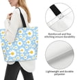 thumbnail image 3 of Kdxio Daisies Flowers Casual Tote Bags Women Big Capacity Shoulder Bag for Women Travel Shoulder Bags Handbags, 3 of 8