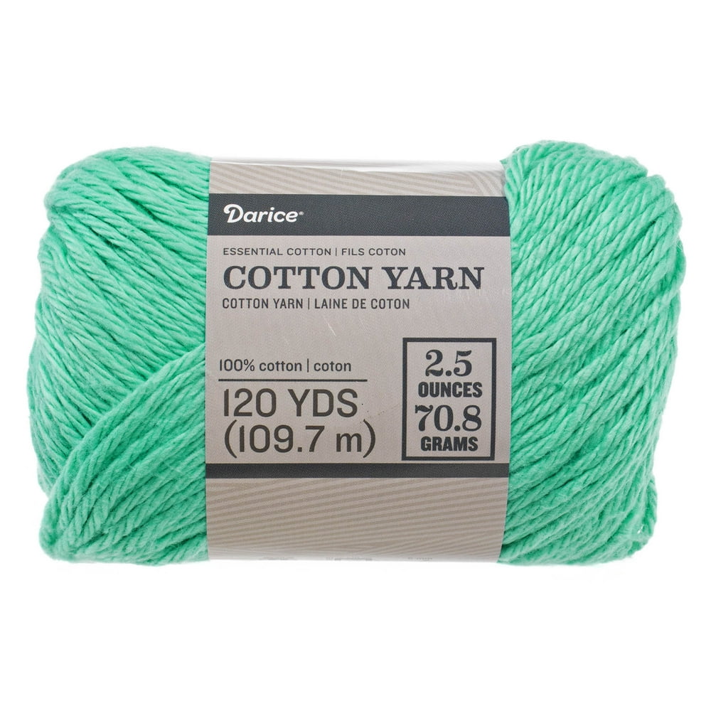 Medium Size 4 Soft 100 Cotton Yarn Many Color Options Weave, Knit