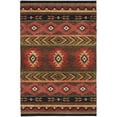 thumbnail image 2 of Addison Rugs Dream Shag Premium Machine Washable Transitional Aztec Brown Rectangle Rug, 3' x 5', 2 of 8