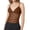 Coffee, variant on Lixiuxyad Casual Tank Tops Women Contrast Lace Trim Crop Tank Top Sexy Vintage Spaghetti Strap Camisole Summer Streetwear(Beige L)