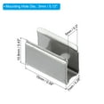 thumbnail image 2 of Unique Bargains LED Strip Clips, 60pcs Stainless Steel Mounting Brackets Fixing Clip for 6mm to 7.5mm LED Strip Lighting Cable, 2 of 7