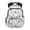 Bee and Flower Pattern, variant on FUIALDOLG Smooth Zippers Kids Backpack for Daily Use Primary School, Polyester Side Pockets Book Bag, Floral Sky Dragon