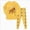PP48-Yellow, variant on 2-3 Years Toddler Boys Girls Pajamas Sets Daily Snug Fit Sleepwear Set Sleepwear Clothes Set Loungewear
