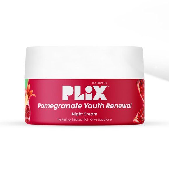 Plix Pomegranate Youth Renewal Night Cream, 50gm