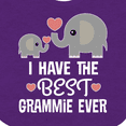 thumbnail image 4 of Inktastic Grandkids Best Grammie Ever Boys or Girls Baby Bib, 4 of 4