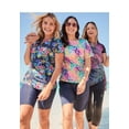 thumbnail image 6 of Swim 365 Women's Plus Size The Swim Tee, 6 of 6