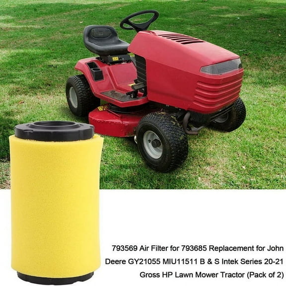 Air Filter 793569 for &Stratton 20-21HP MIU11511 GY21055 Lawn Mower with Pre Filters