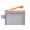 Silver, variant on Dsseng Clear mini Transparent nylon mesh zipper storage bag ID bank card credit card organizer pocket portable purse cute wallet keys earphone zipper pouch