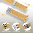 thumbnail image 5 of Correa Nylon Trenzado + Hebilla Unisex M / L 42-44-45-49 mm Para Apple Watch Compatible Con Todas Las Series, 5 of 5