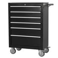thumbnail image 5 of Leumius 6-Drawer Rolling Tool Chest Cabinet, Large Capacity Metal Tool Box with Wheels,Black, 5 of 6
