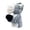 Blue, variant on Plush Boxing Hand Puppet Interactive Sound Activated Punch Puppet Toy Wearable Soft Hand Puppet For Parent Child Role Play Indoor Game(Blue-9.84")
