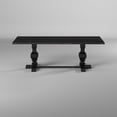 thumbnail image 6 of Alpine Furniture Manchester Dining Table, Vintage Black, 6 of 9