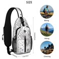 thumbnail image 5 of Travel Sling Bag Mandala Hiking Sling Backpack Travel Bag Hiking Bag for Men Women, 5 of 6