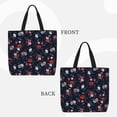thumbnail image 2 of Balery Vintage Rose Bolsa de Mano para Mujeres con Cremallera, Bolsa de Gimnasio con Compartimentos, Bolsa para Laptop, Bolsa para Trabajo, 2 of 7