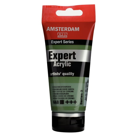 Amsterdam Expert Series Acrylics - Chromium Oxide Green, 75 ml tube
