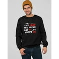 thumbnail image 2 of Cars Lovers Quote Sweatshirt Men -Image by Shutterstock, Male 3X-Large, 2 of 4