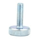 thumbnail image 2 of Tornillo de pulgar de acero al carbono, tornillo de cabeza moleteada de carbono galvanizado M5 Tornillo de pulgar de mano Claridad notable VoborMX herramienta, 2 of 7