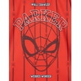 thumbnail image 4 of Marvel Spider-Man Mesh Soccer Jersey Athletic T-Shirt Toddler to Big Kid, 4 of 4