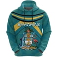 thumbnail image 2 of Sudadera con capucha de las Bahamas con estampado 3D de la bandera de las Bahamas 2024, ropa de calle de manga larga para hombre, jerséis informales de gran tamaño, 2 of 5