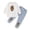 O-White, variant on Adeawade Easter Outfits For Toddler Girl 12-18 Months Spring And Autumn Children Rabbit Embroidered Long Sleeve Hoodie   Trousers Two Piece Set Classic Summer Clothes Blue