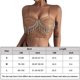 thumbnail image 2 of Chaleco Mujeres Bling Sling Chaleco Rhinestone Tassel Summer Slim Y2K Sexy Crop Tops (Oro L) Ygjytge Oro T L para Mujer, 2 of 7