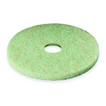 1 pc, 3M Preburnishing Pad, 12 In, Green/Amber, PK5