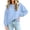 110#Light Blue, variant on Crew Neck Sweatshirts Women Fall Oversized Crewneck Sweatshirt Vintage Pullover Loose Fit Cute Y2K Tops