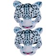thumbnail image 4 of 2pcs Festival Cosplay Máscara Máscara de Halloween Máscara de disfraz Máscara de leopardo de las nieves Máscara de fiesta, 4 of 4